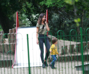 40. urodziny Marta Kaczyńska spędziła na placu zabaw
