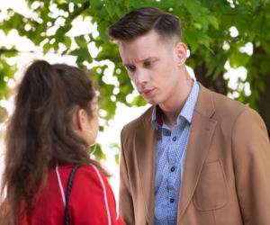 Na Wspólnej odc. 2950. Kasia (Julia Chatys), Darek (Michał Mikołajczak)