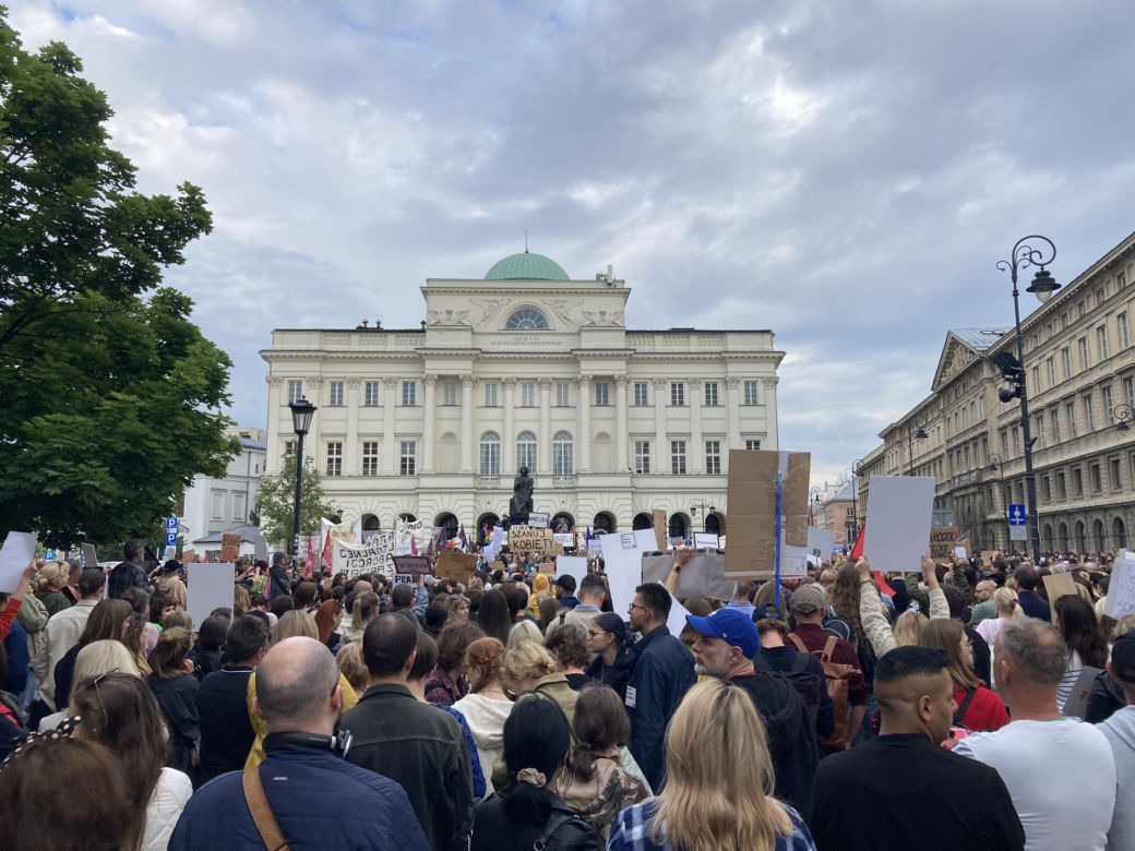 Marsz Strajku Kobiet "Ani jednej więcej!"