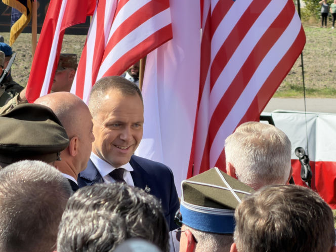 Karol Nawrocki w Olesznie