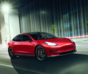 Tesla Model 3 po tuningu Novitec