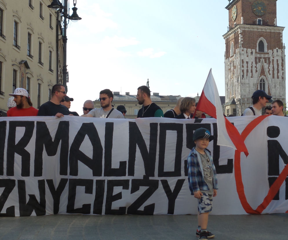 Zboczeńcy, wypier**lać.Manifestowali przeciwko Marszowi Równości 18.05.2019 w Krakowie