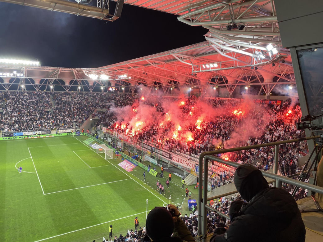 Derby Łodzi 2024. Tak bawili się kibice