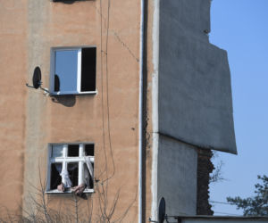 WYBUCH GAZU ROZERWAŁ MIESZKAŃCÓW