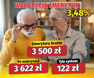 Waloryzacja emerytur