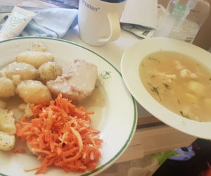 Jedzenie na porodówce