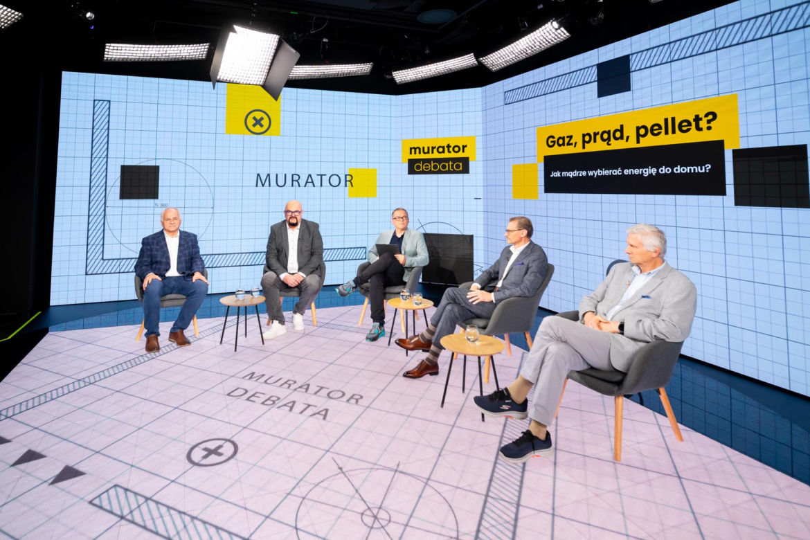 Debata Muratora „Gaz, prąd, pellet – jak mądrze wybierać energię do domu