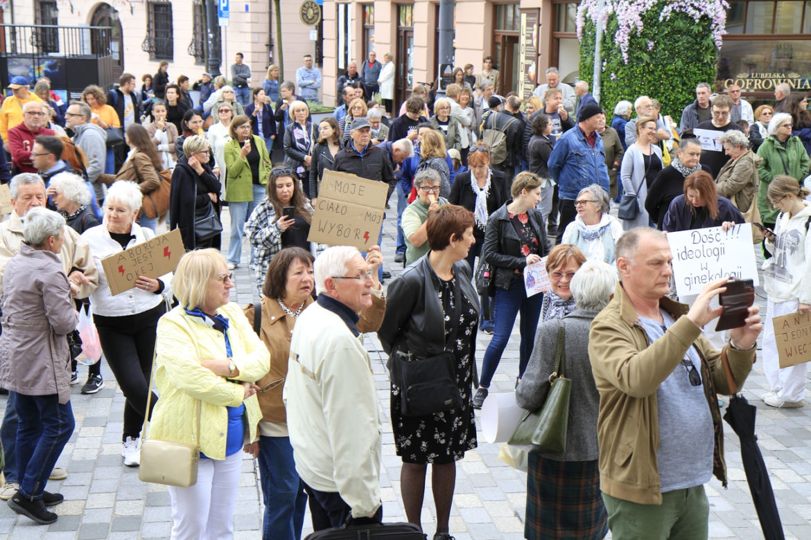 „Ani jednej więcej”. Protest w Lublinie