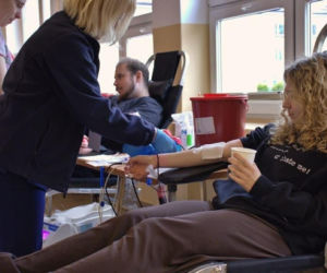 Nie wystraszyli się igieł. Uczniowie „elektryka”  chętnie dzielili się krwią!