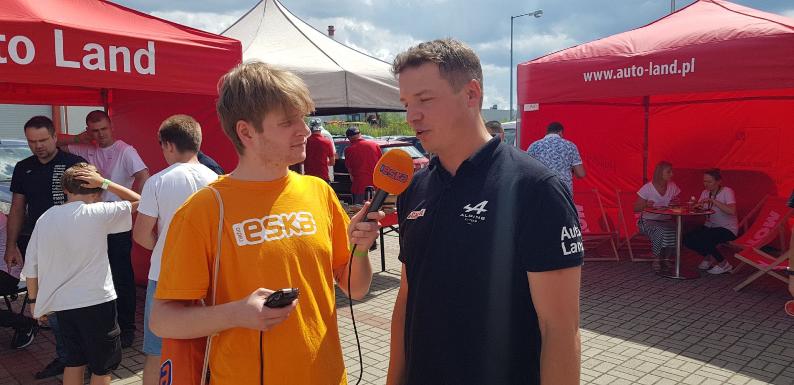 Eska Summer City Olsztyn. Wizyta w Auto Land