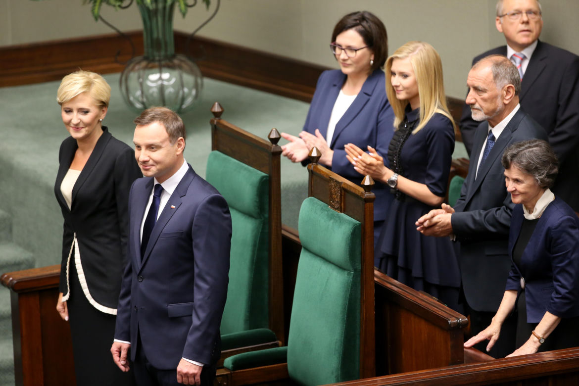 Zaprzysiężenie Andrzeja Dudy, 2015