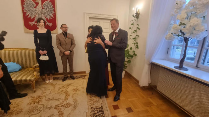 Ekipa "Santorium miłości" na ślubie Stanisława