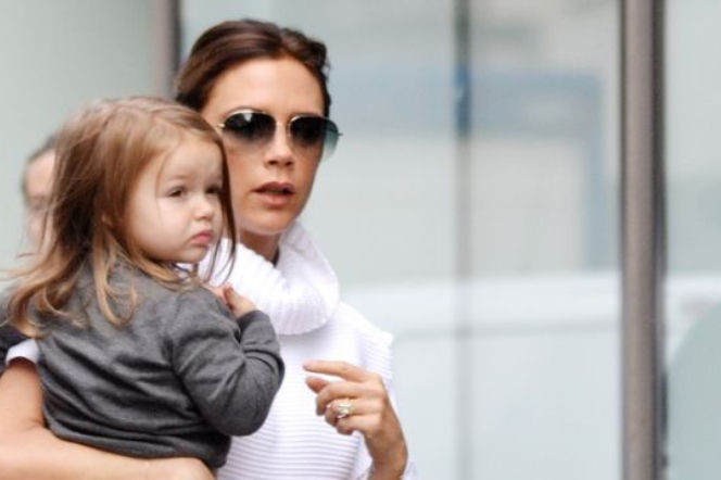 victoria beckham z córką, córka victorii beckham, harper beckham