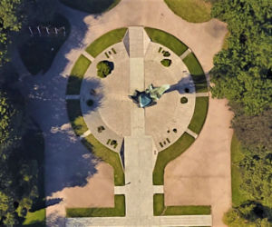 Szczecin w szczególe według Google Earth