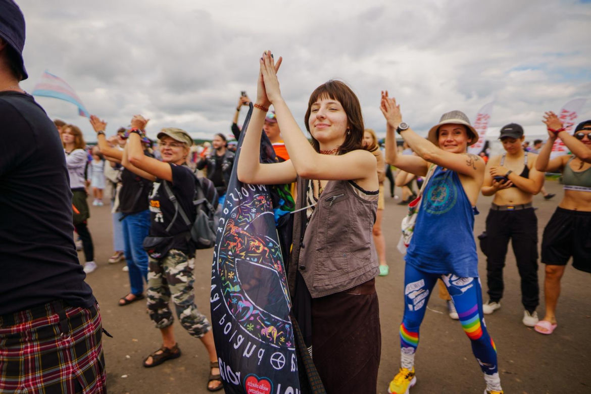 Marsz Równości na Pol’and’Rock Festival 2023