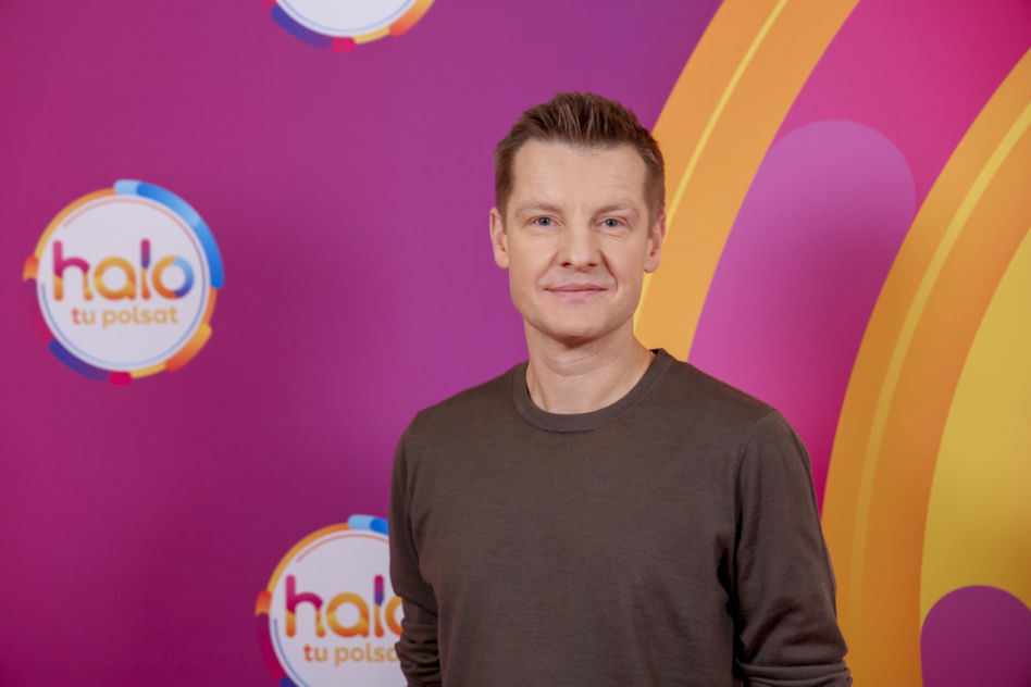 Rafał Mroczek na gali Ekstraklasy