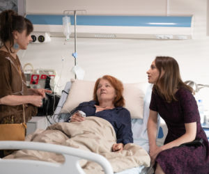 Na Wspólnej, odcinek 2757. Joanna (Anna Cieślak), Krystyna (Maria Winiarska), Anna (Agnieszka Suchora)