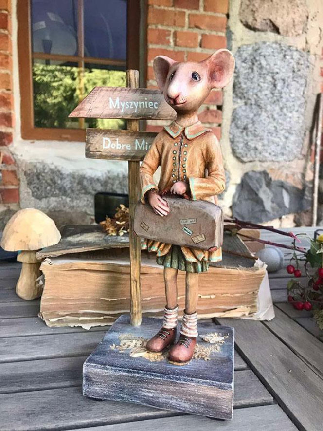 Drewniane dzieła Agnieszki - Cztery Kąty a Piec Piąty