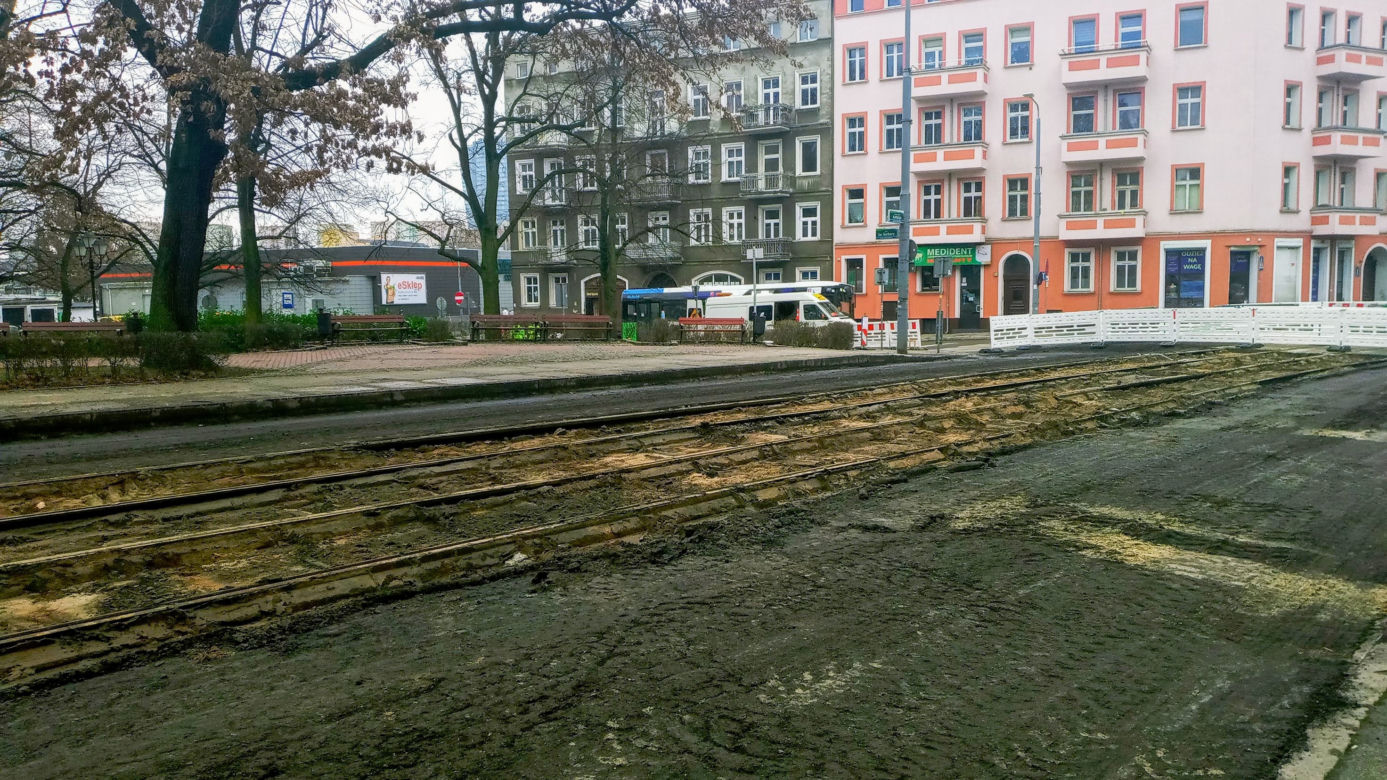 Ruszyła przebudowa torowisk na Niebuszewie