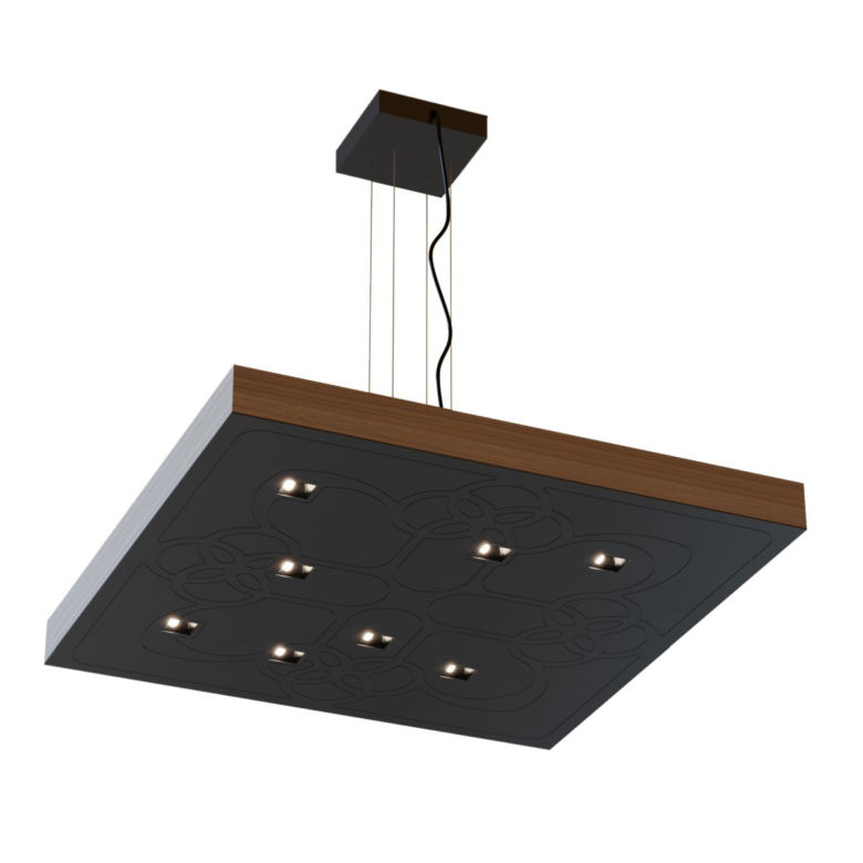 Design falujący. Lampa wisząca York, Cleoni