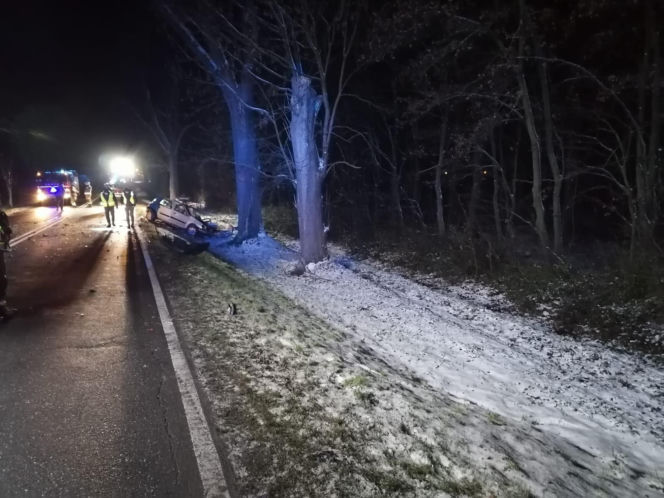 Wypadek w Dębołęce