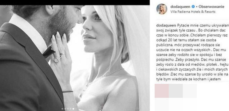 Doda chce rozwodu kościelnego