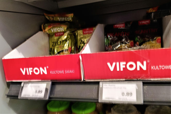Polskie produkty w niemieckim supermarkecie