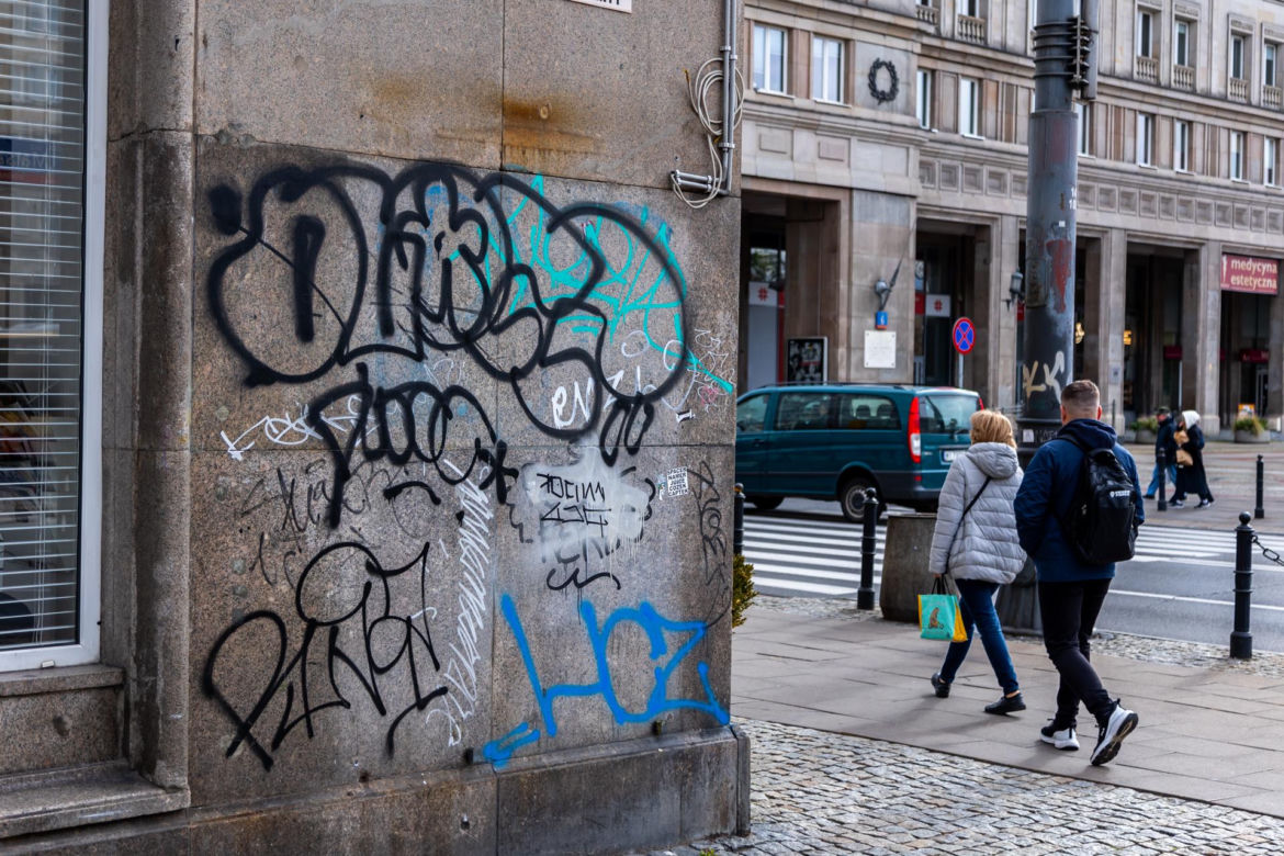Graffiti w Warszawie