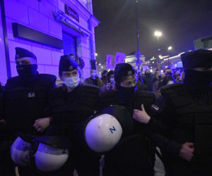 Blokada Sejmu przez Ogólnopolski Strajk Kobiet