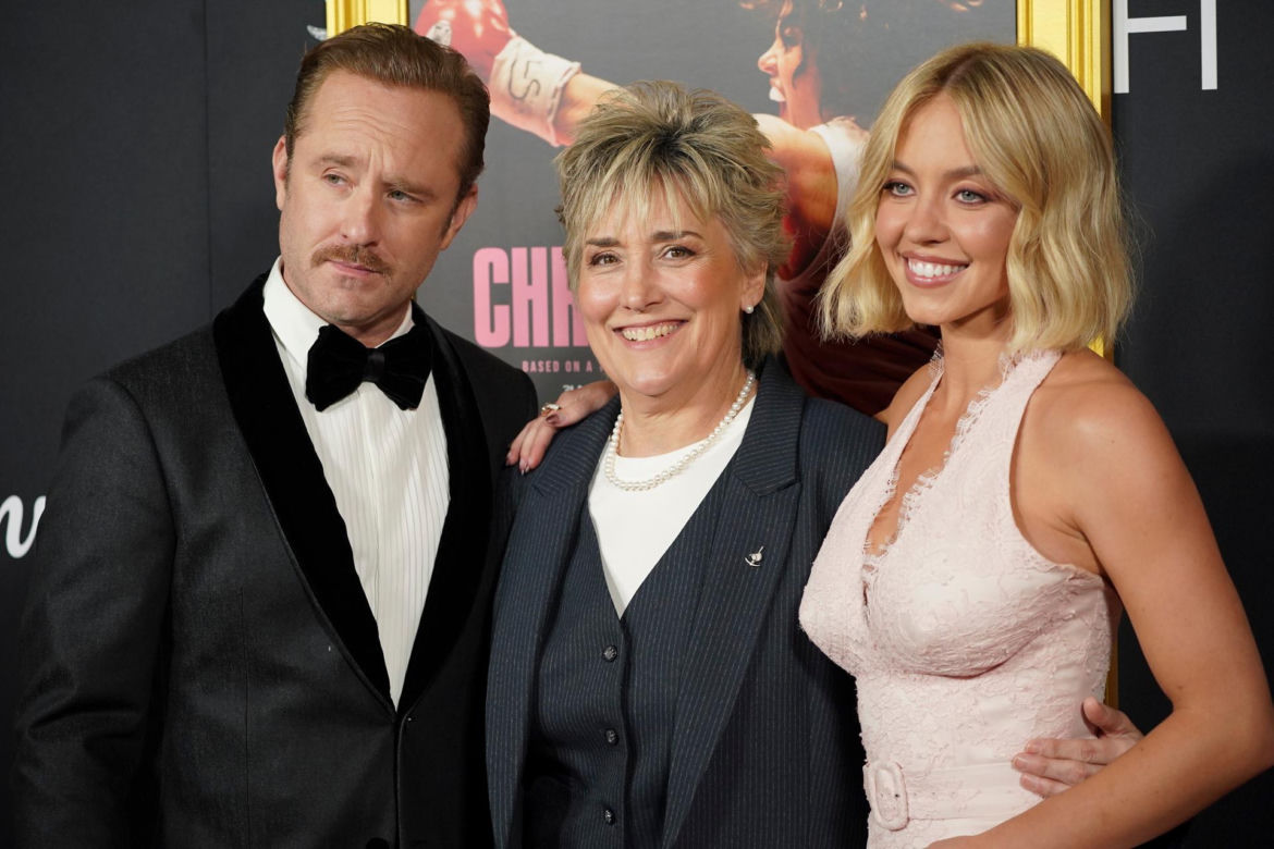 Sydney Sweeney jako Christy Martin.