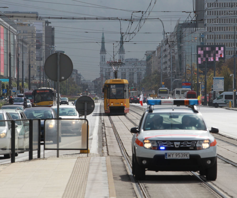 Tramwaje zwalniają na Marszałkowskiej