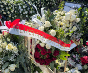 Tak wygląda grób Łukasza Litewki dzień po pogrzebie. Widok rozdziera serce