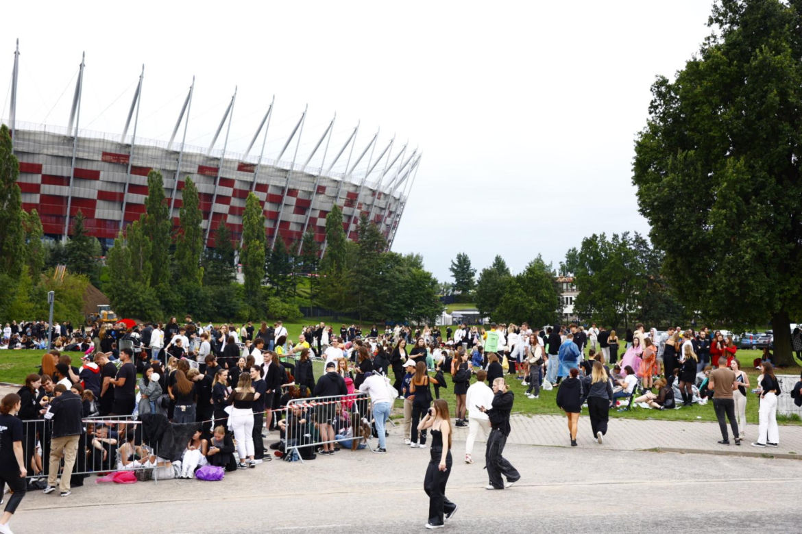 Koncert The Weeknd w Warszawie. Zdjęcia spod PGE Narodowego