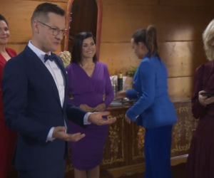 M jak miłość odc. 1634. Basia (Gabriela Raczyńska), Piotrek (Marcin Mroczek), Kinga (Katarzyna Cichopek), Marysia (Małgorzata Pieńkowska), Magda (Anna Mucha)