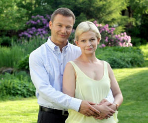 M jak MIŁOŚĆ, odc. 940. Marta (Dominika Ostałowska) i Andrzej Budzyński (Krystian Wieczorek)