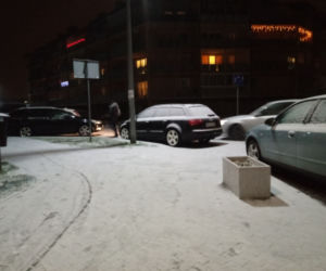 Atak zimy na Warmii i Mazurach