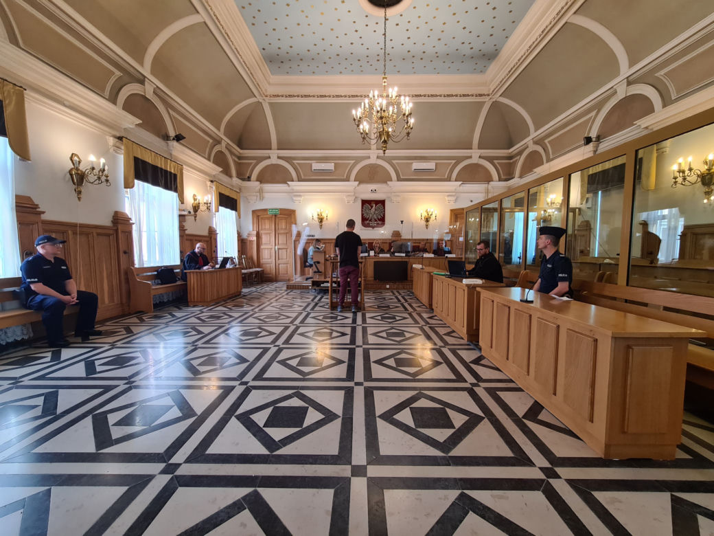 Proces Przemysława S., który miał zabić sąsiadkę w Nowej Sarzynie [GALERIA]	