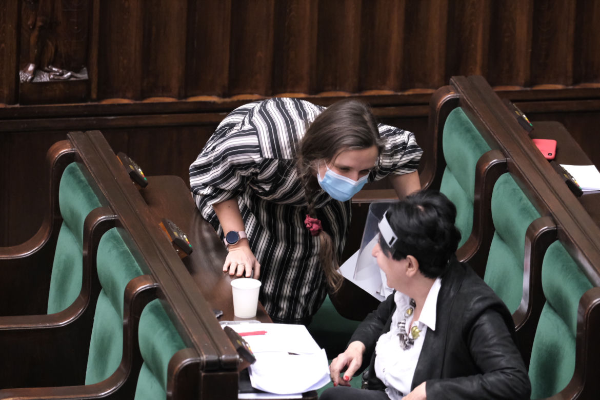 Klaudia Jachira w Sejmie