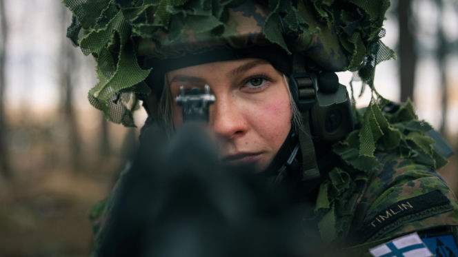 Finlandia - żołnierze rezerwy