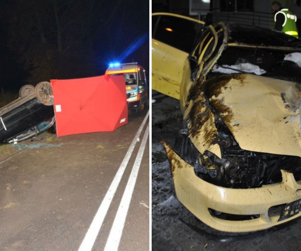 Podkarpackie: CZARNA SERIA na drogach. Nie żyje 16-latka i 22-letni kierowca. HORROR!