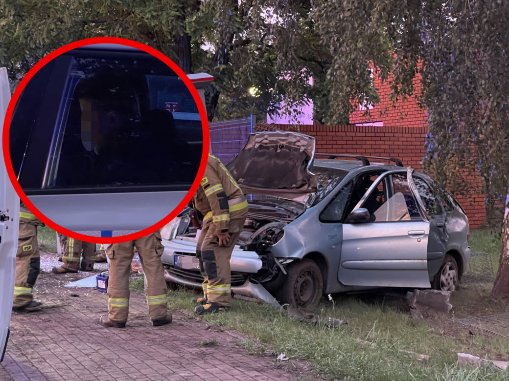Wypadek z udziałem pijanego kierowcy pod Radzyminem. Miał prawie 2 promile alkoholu