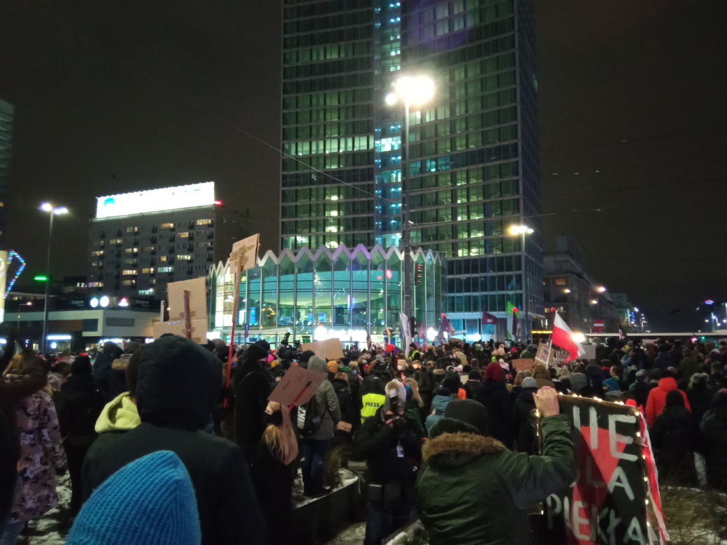 Strajk Kobiet w Warszawie. 29.01.2021
