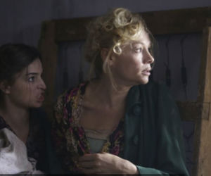 Czas honoru 7 sezon. Lena (Agnieszka Więdłocha), Emilka (Sonia Bohosiewicz)