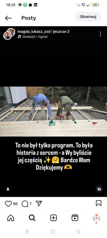 Para ze „Zróbmy sobie dom” nie wygrała finału, ale nie odpuszcza. "Jeśli uważacie, że zasłużyliśmy naszą ciężką pracą"