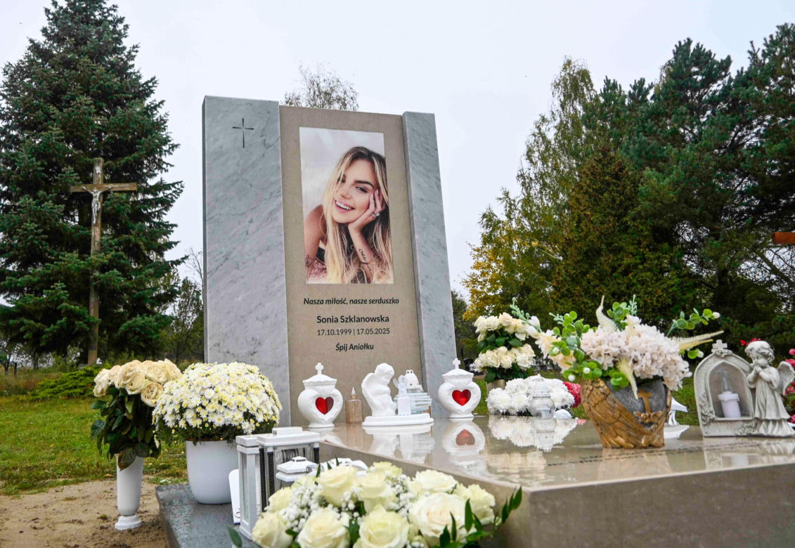 Tak wygląda grób Soni Szklanowskiej