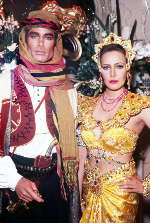 Ronn Moss i Hunter Tylo w serialu "Moda na sukces"