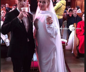 M jak miłość na planie. Paweł (Rafał Mroczek), Franka (Dominika Kachlik)