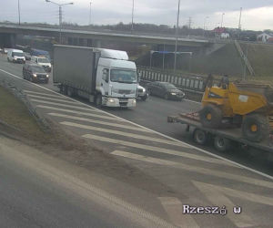 Gigantyczny korek na autostradowej obwodnicy Krakowa