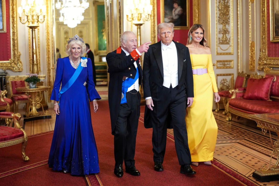 Donald Trump przybył do Wielkiej Brytanii
