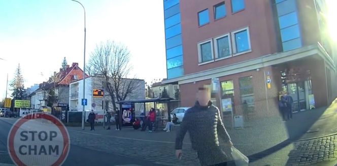 Awantura na skrzyżowaniu we Wrocławiu